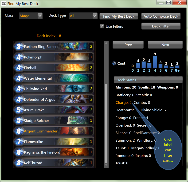 find my best deck new gui